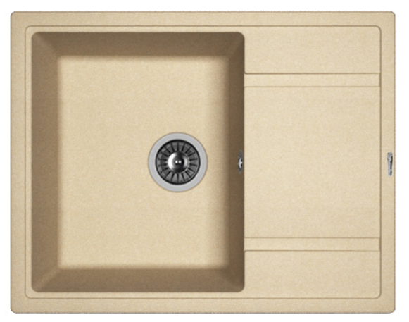 Мойка FLORENTINA Липси 650*510*217 бежевый (стоп-лист)