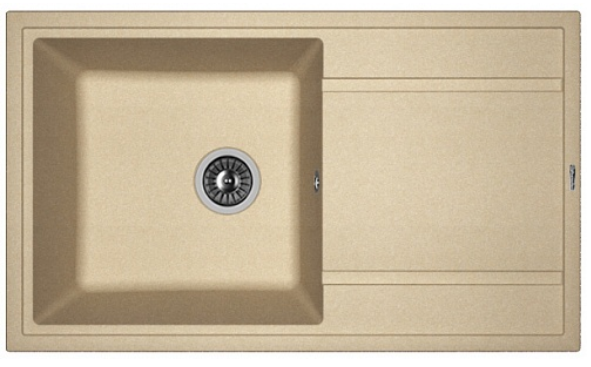 Мойка FLORENTINA Липси 860*510*217  бежевый (стоп-лист)