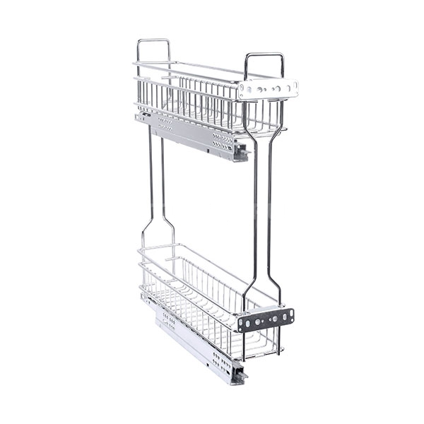 Бутылочница боковое крепление 200, напр. скрытого монтажа с доводчиком левая