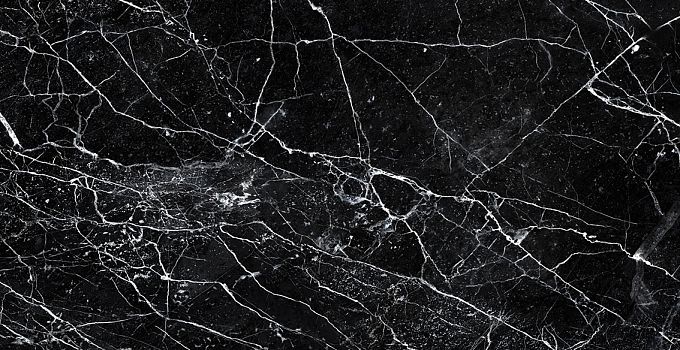 Столешница СЛОТЕКС 3000*600*40мм К3 -  Nero Marquina 8255/s
