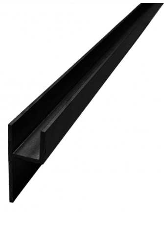 Профиль Ч-образный  4 белый 3м