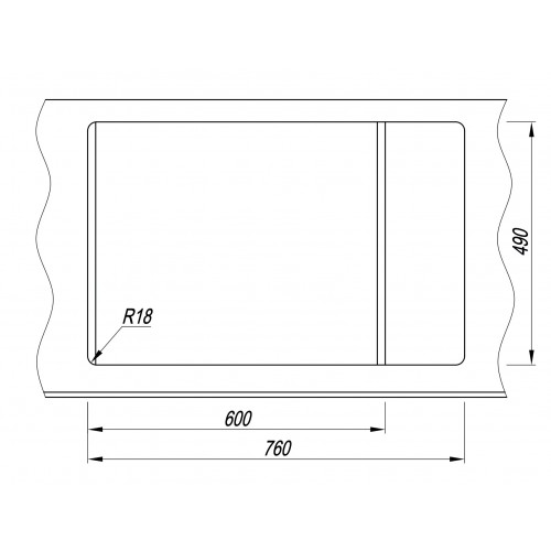 Мойка FLORENTINA Липси XL 780*510*217  грей (заказ) Т