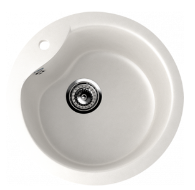 Мойка ULGRAN U-102-341 круглая  молочный