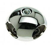 GP 2 Соединитель параллельный для двух труб (круглый) хром (стоп-лист)