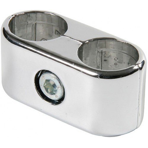 GP 2 Соединитель параллельный для двух труб (круглый) хром (стоп-лист)