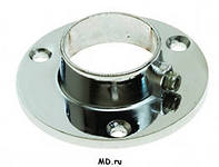 GP 15В Фланец трубы 25 мм усиленный хром