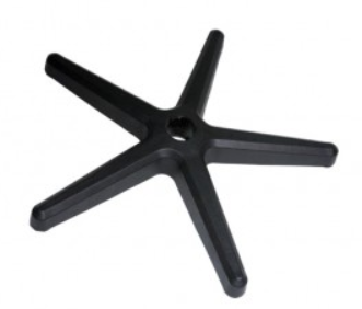 Крестовина пластиковая Европа для офисного кресла (D=600мм)