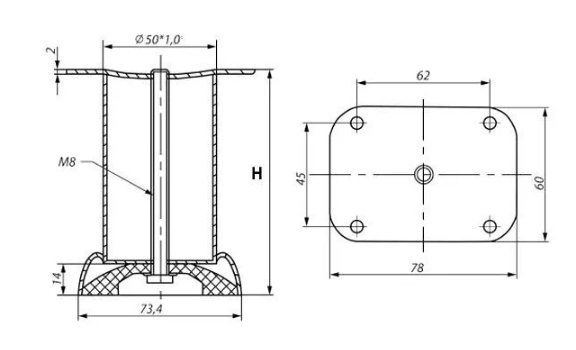 Чехол водонепрницаемый 800*1900*001 (заказ)