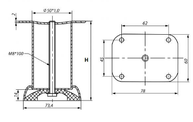 Чехол водонепрницаемый 800*1900*001 (заказ)