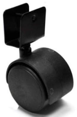 Опоры колесные U-образное крепление d40 (заказ)