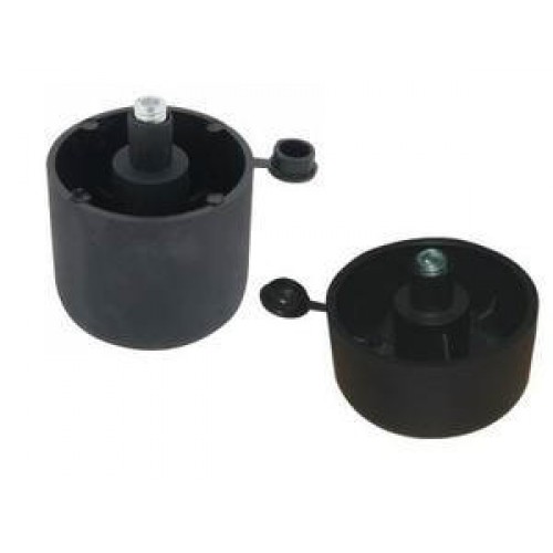 Опоры регулируемые для шкафа 50х27 черный