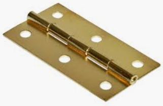 Петля карточная 65 мм золото (стоп-лист)