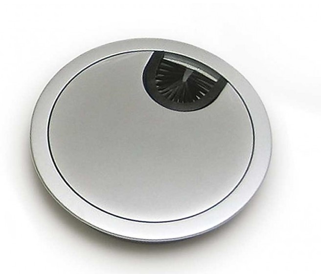 SETE заглушка для кабеля D60 металл, матовый хром