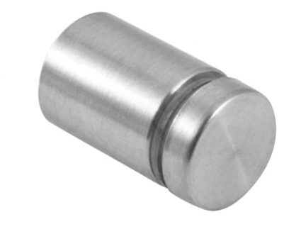 Крепление зеркала/стекла к стене с выносом 20 мм, D16, никель сат.