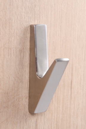 BRD K106MDN.13 Крючок SINUS однорожковый матовый темный никель(заказ)