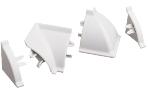 заглушки+ углы Rehau пластик серый 98102 WAP 113 SALE