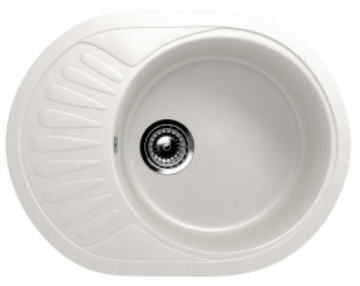 Мойка ULGRAN U-107m-341 с малым крылом универсальная молочный