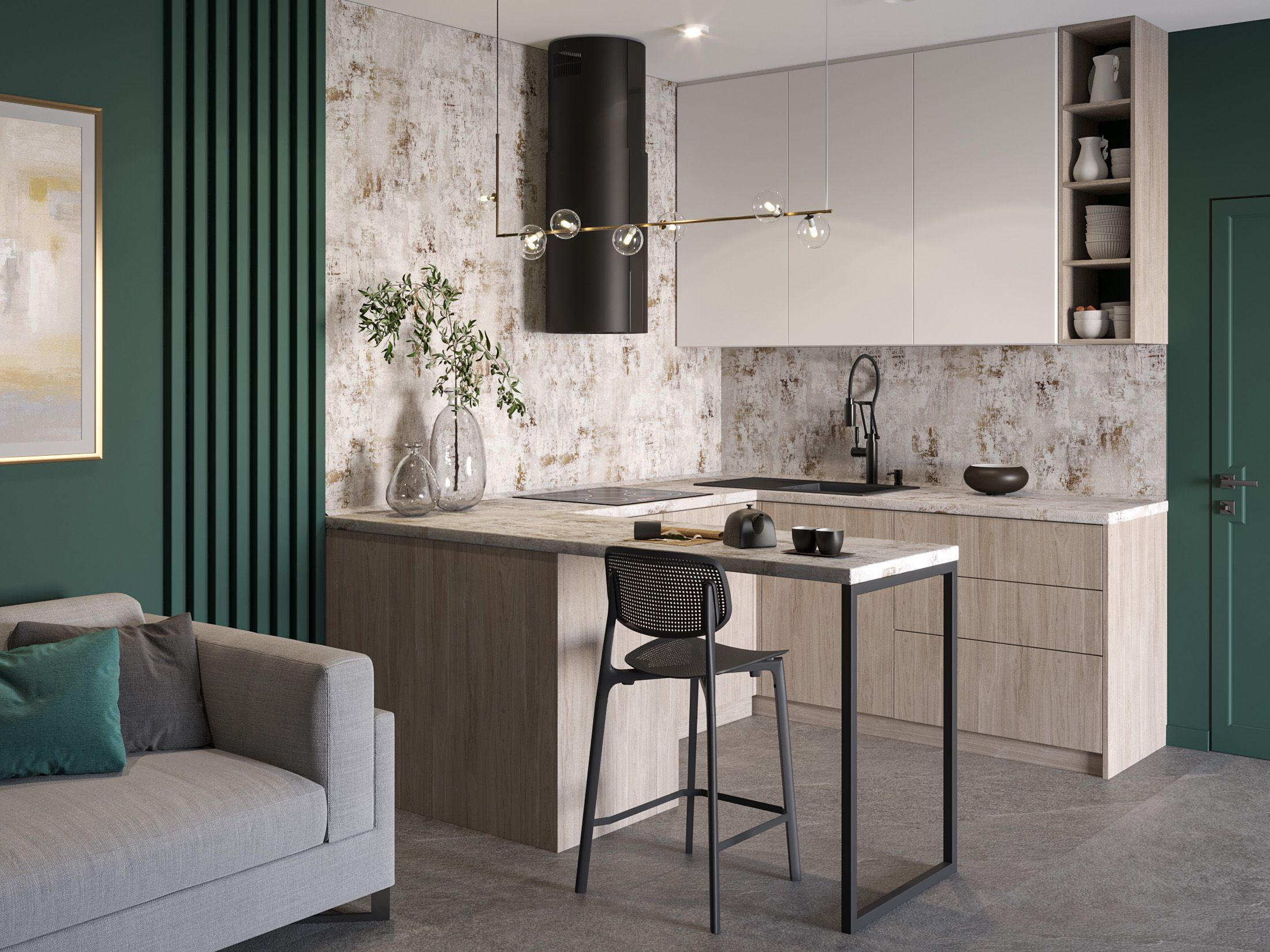 Стеновая панель КЕДР МК 3000*600*4мм 3 группа - 8459/R Морелия(снят)