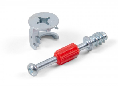 BRD ST01/56/6/RdZn/01 Эксцентрик 15х14 мм, дюбель d7 мм (заказ)