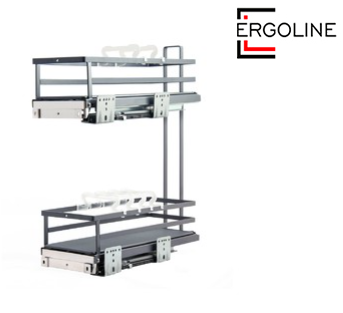 BRD Бутылочница FLORA KR05/1/3/200/R/GRPH с доводчиком