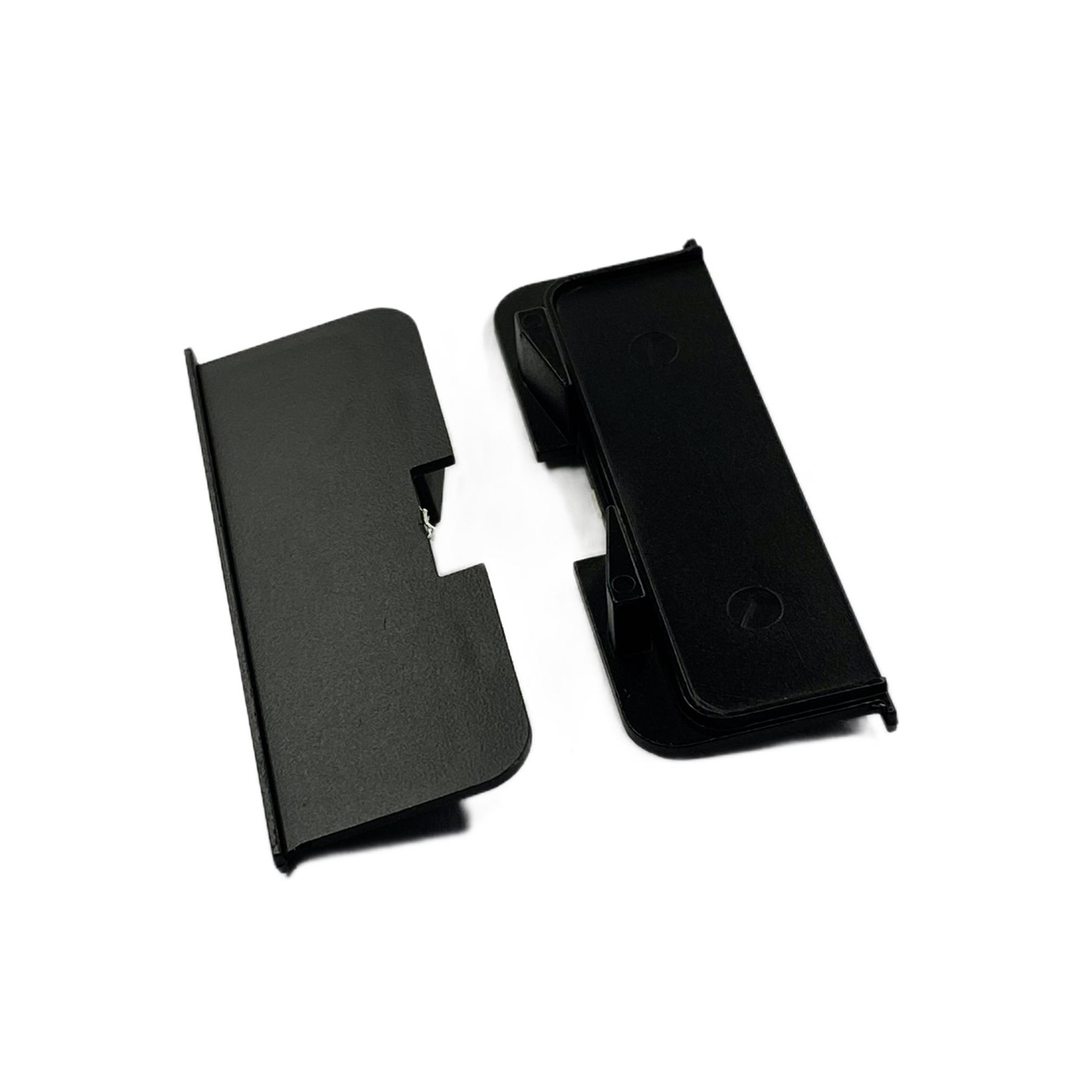 Фурнитекс G-line CN заглушка "L" ЗАКРЫТАЯ, черный, 2шт