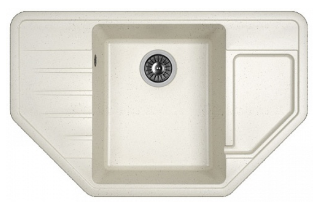 Мойка Dr. Gans Рио 800 трапеция белый (стоп-лист)