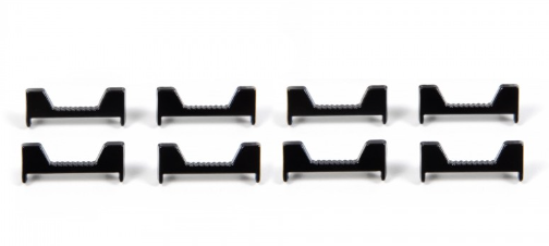 BRD Компл. загл. для профиля G-LINE RP105BL, цвет черный (4 лев+4 прав)