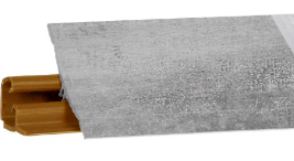 KORNER плинтус для столешниц 20*20*3000мм, LB-231-6016 "Серый бетон" (фур-ра 6016)(заказ)