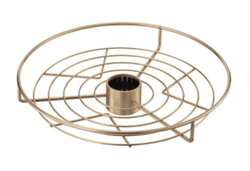 Полка центральная сетчатая 350 бронза (стоп-лист)