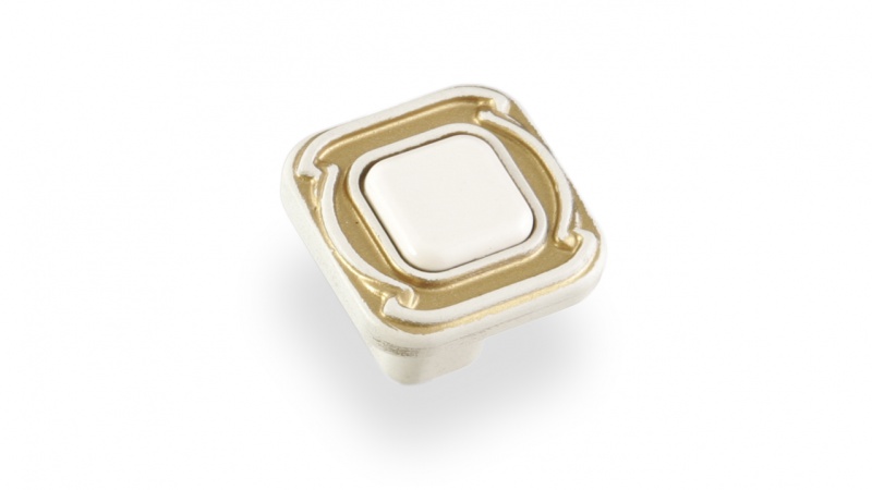 ВЛ FB-026 ручка-грибок  хром глянцевый/белый (TS) SALE