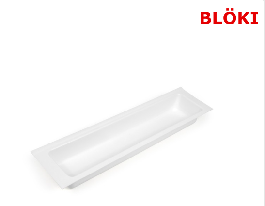 BRD Блок для столовых приборов дополнительный PC10/W/107x430 белый