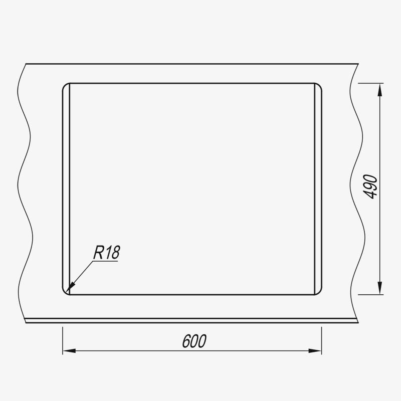 Мойка Dr. Gans Астра К 620 с каландером графит (стоп-лист)