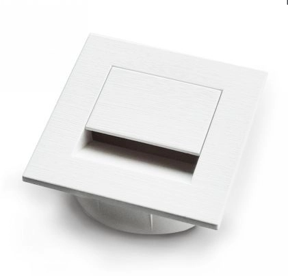 заглушка для кабеля квадрат 66*66мм, белый (заказ)