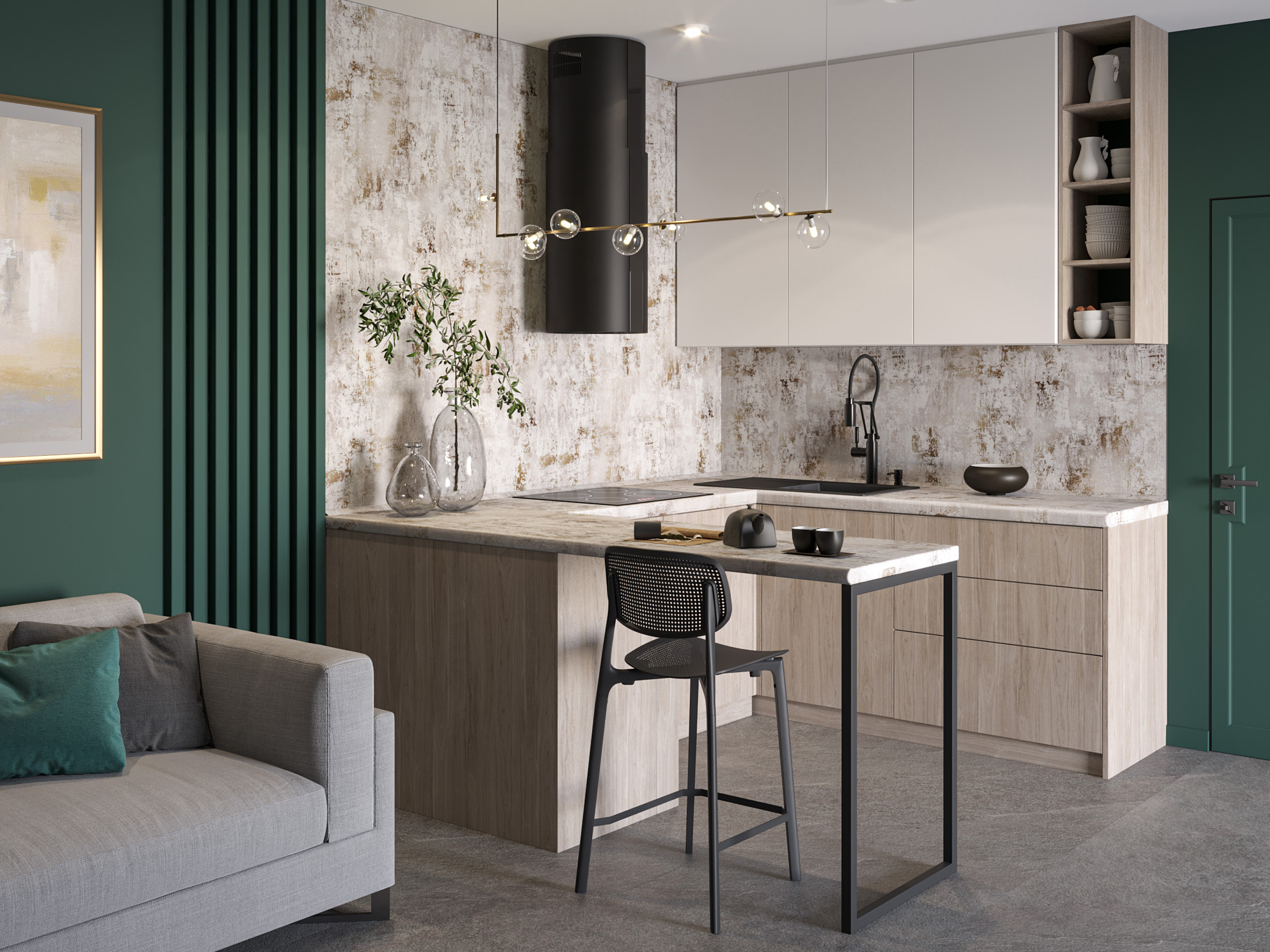 Стеновая панель КЕДР МК 3000*600*4мм 3 группа - 8459/R Морелия(снят)