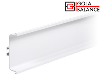 BRD RP050W.1/000/4100 ручка-профиль С 4100мм GOLA BALANCE белый