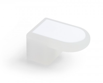 BRD RC601W.4 ручка кнопка POPCORN белый (заказ)