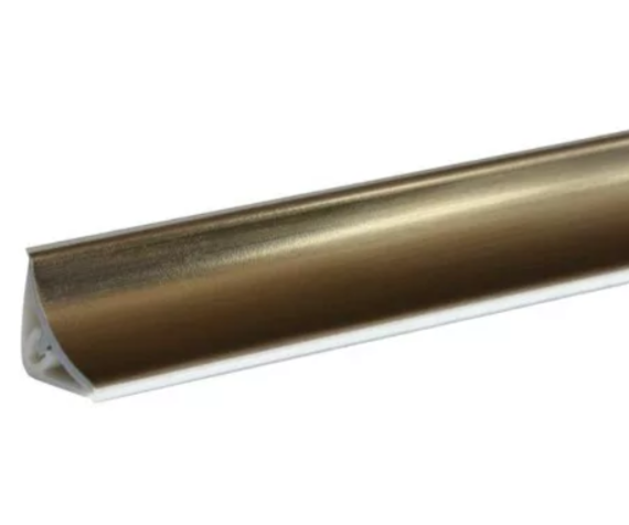 KORNER мини-бортик для столешниц 15*15*3000мм, LB-15 Хром 20-15-0-612 (углы 612) (заказ) SALE