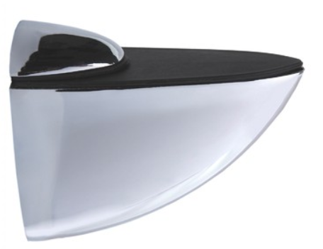 BRD P504SC.2 полкодержатель-пеликан матовый хром (до 8 мм) SALE (снято)