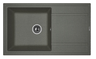 Мойка FLORENTINA Липси 860*510*217  черный (стоп-лист)