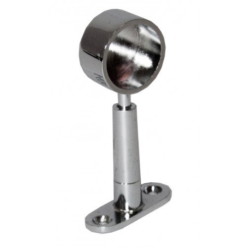 GP 50 АR Держатель дистанционный торцевой регулируемый D 25 хром