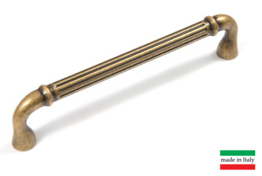BRD RS531MAB.1 ручка-скоба 128мм RIGATA LF матовая старинная латунь SALE