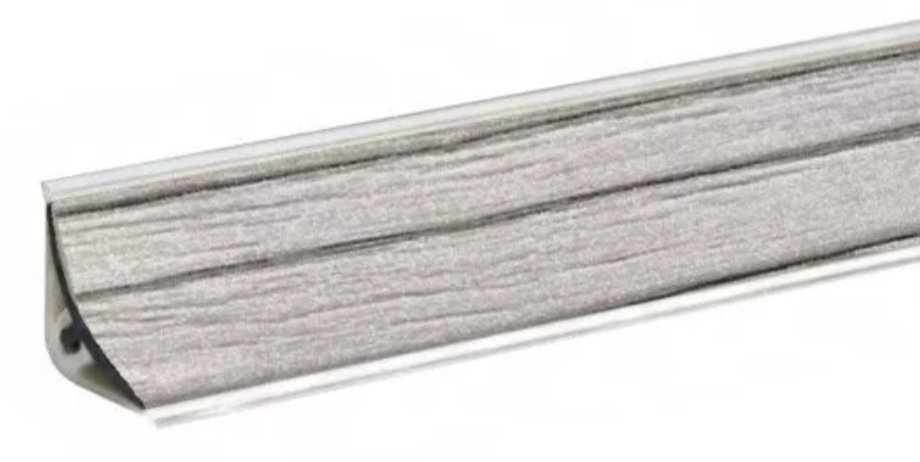 KORNER мини-бортик для столешниц 15*15*3000мм, LB-15 Бискайская сосна 20-15-0-6141 (угл. 6014, зака)