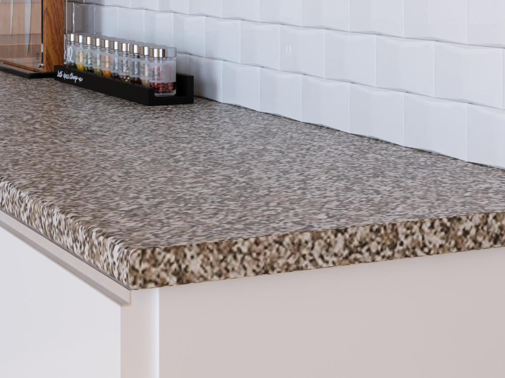 Столешница КЕДР МК 3000*600*25мм 1 группа - Гранит сардинский 3022/S (Гранит пестрый) (снят)