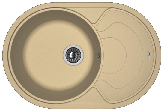 Мойка FLORENTINA Родос 760*510*217  капучино (стоп-лист)