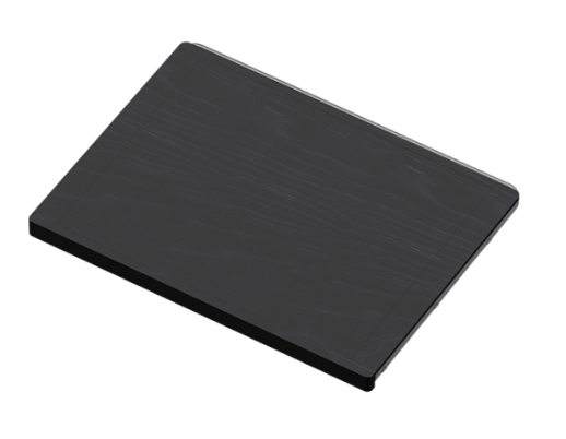 Аристо Стационарная полка 440*600 мм темное дерево/металлик GSA 0328 SALE