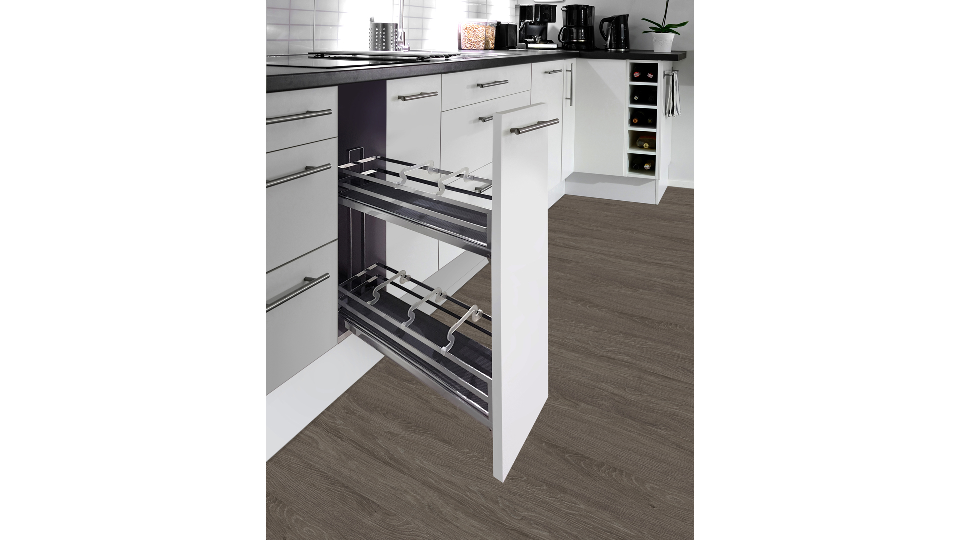 BRD Бутылочница FLORA KR05/1/3/150/R с доводчиком (заказ)