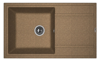 Мойка FLORENTINA Липси 860*510*217  коричневый (заказ)
