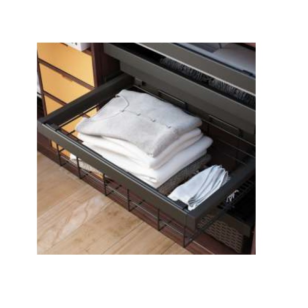 Razzio корзина выдвижная для белья, мокко 600 мм 564*485*150 (заказ)