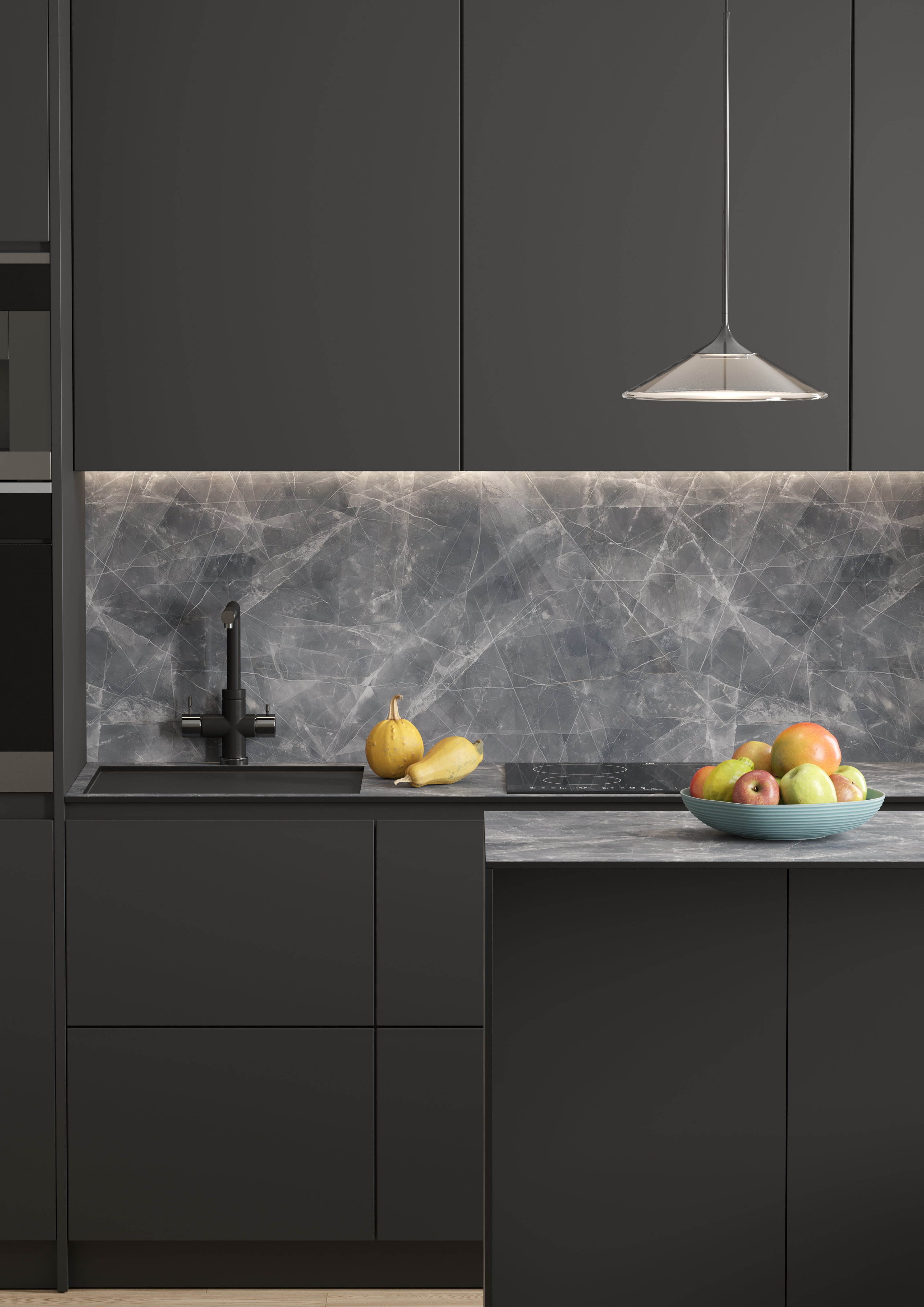 Столешница СЛОТЕКС 3000*600*40мм E1 - Arcola 8144/Pt (Аркола)(заказная)