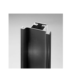 REHAU Вертикальный С профиль 4700 Черный матовый анод. 1146L SALE